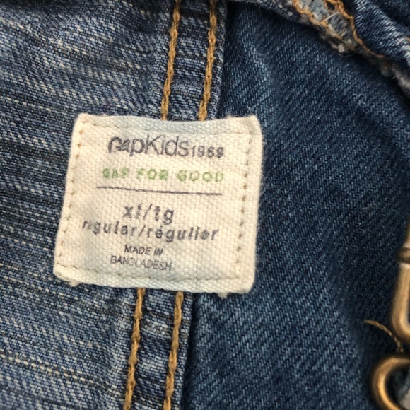 Gap jean shorts overalls - Picture 3 of 3